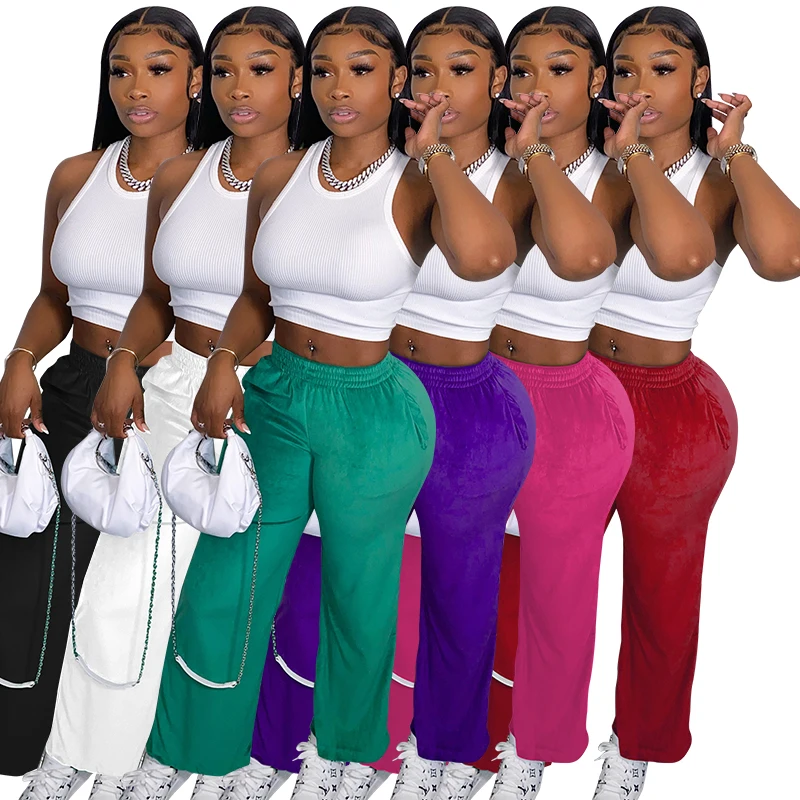 Wholesale 2021 Straight-leg Pants Suits 