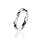 Ring Silver 2021 Trendy Zircon Geometric Ring Silver 925 Men Engagement Wedding Ring