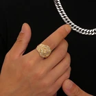 Rings Cheap Factory Price Colorful Stone Female Electroplate Delicate Fashion Rings For Man