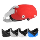 2 2021 Most Popular Earphone Silicone Gelshell Skin Protective Cover Blue Red For O-culus Quest 2 Headset