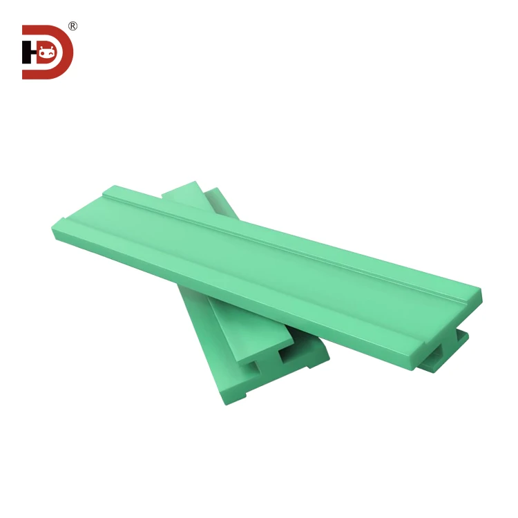 Plastic Wear-resistant Strip W47/W46 Polymer Guide Strip Lining Chain Plate Conveyor Accessories Cushion Rubber Strip manufacture