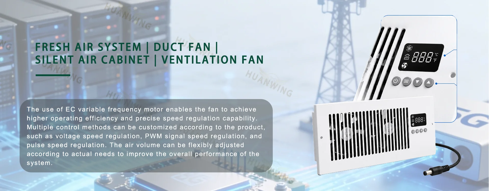 Register Booster Fan, 4x10, HVAC - detail 2