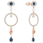Long Earrings Devil's Eye Tassel Long Earrings