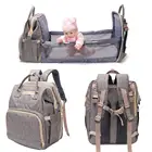 Baby Bags Bag Baby Bed Bag OEM ODM 3 In 1 Multifunction Baby Bags Diaper Bag Backpack With Foldable Baby Bed