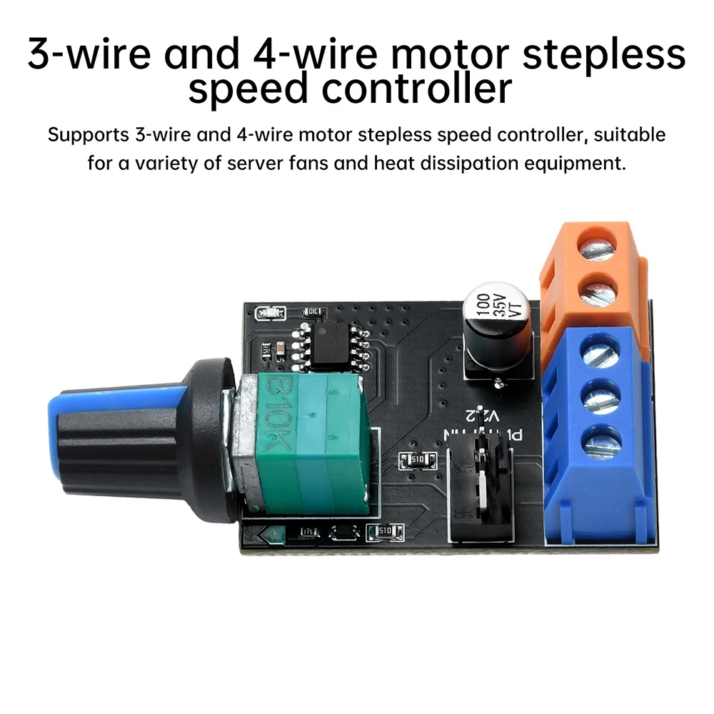 Speed Controllers Regulators, DC12V, 4-Wire, PWM - detail 4