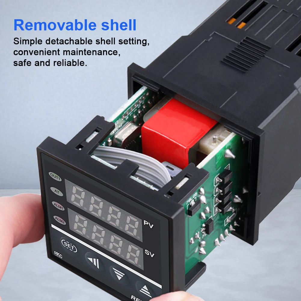 Thermostat intelligent RKC REX-C100 temperature controller  digital display adjustable switch