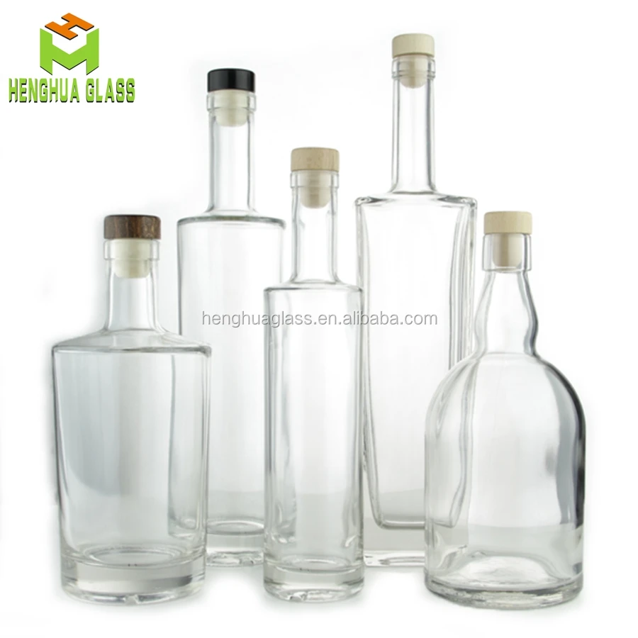 geschenk een keer Westers Custom Shape 700ml 750ml Crystal Glass Bottle For Vodka Spirits Gin Liquor  Rum - Buy Liquor Glass Bottle,Vodka Glass Bottle,Rum Glass Bottle Product  on Alibaba.com