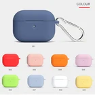 Case Designer Cases Whosale Luxury Soft Silicon Protective Silicone Case Cover For Airpod Pro 1 2 3 With Keychain