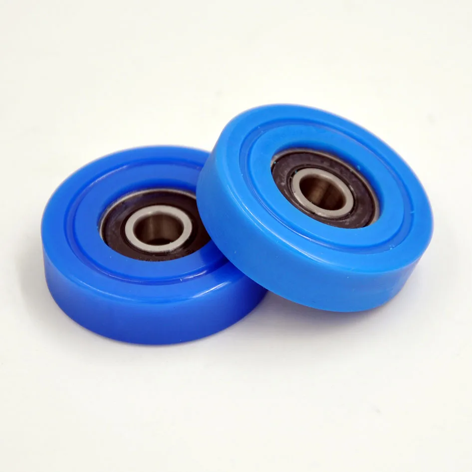 PU60840-11 608RS 8x40x11mm plastic coated bearing polyurethane wheel material