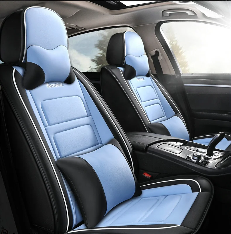 seat cover color for blue car