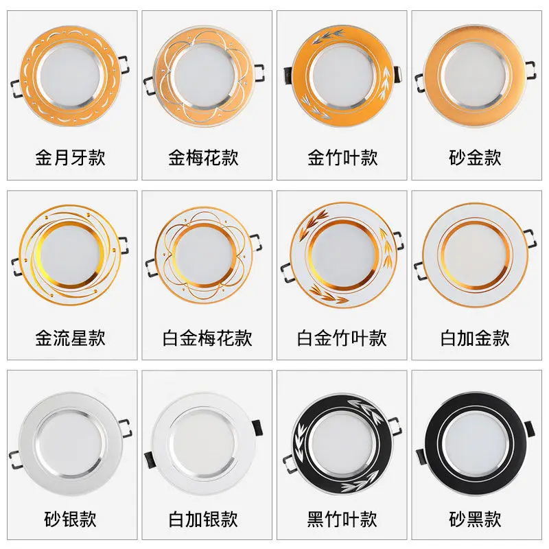 Manufacturers low price Cob round surface mounted embedded Led downlight 5w indoor Led downlight