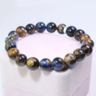 Pietersite Wholesale High Quality Natural Pietersite Bracelet Semi-precious Peter Stone Craft For Gift