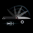 Blade Folding Knife OEM D2 Steel Blade Ball Bearing System Survival Tactical Folding Knife For Outdoor Camping Or Hiking