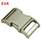 Buckle Metal Antique Brass Side Release Metal Buckle 1 Inch For Yellow Color
