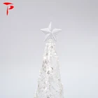 Glass Tree Lights LED Crystal Mini Christmas Decoration Sequins Glass Tree