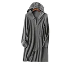Women Customized Oem Odm Soild Color Women Hoodie Swetaer Dress