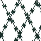 BTO-22 Welded Razor Wire Mesh Flat Wrap Razor Barbed Tape Non Climbing