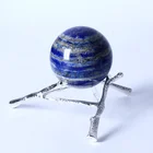Agate High Quality Natural Lapis Lazuli Quartz Sphere Natural Lapis Agate Sphere Blue Crystal Ball