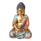 Custom Stunning Gold Polyresin Buddha Zen Home Decoration Buddha Statues