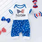 Boy Factory Wholesale Baby Boy Clothes Fourth Of July Outfits For Kids