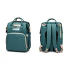 Bag Diaper Bag Bed Backpack Multi-Function Roomy Baby Nappy Bag Diaper Backpack For Mummy And Baby Care With Baby Bed
