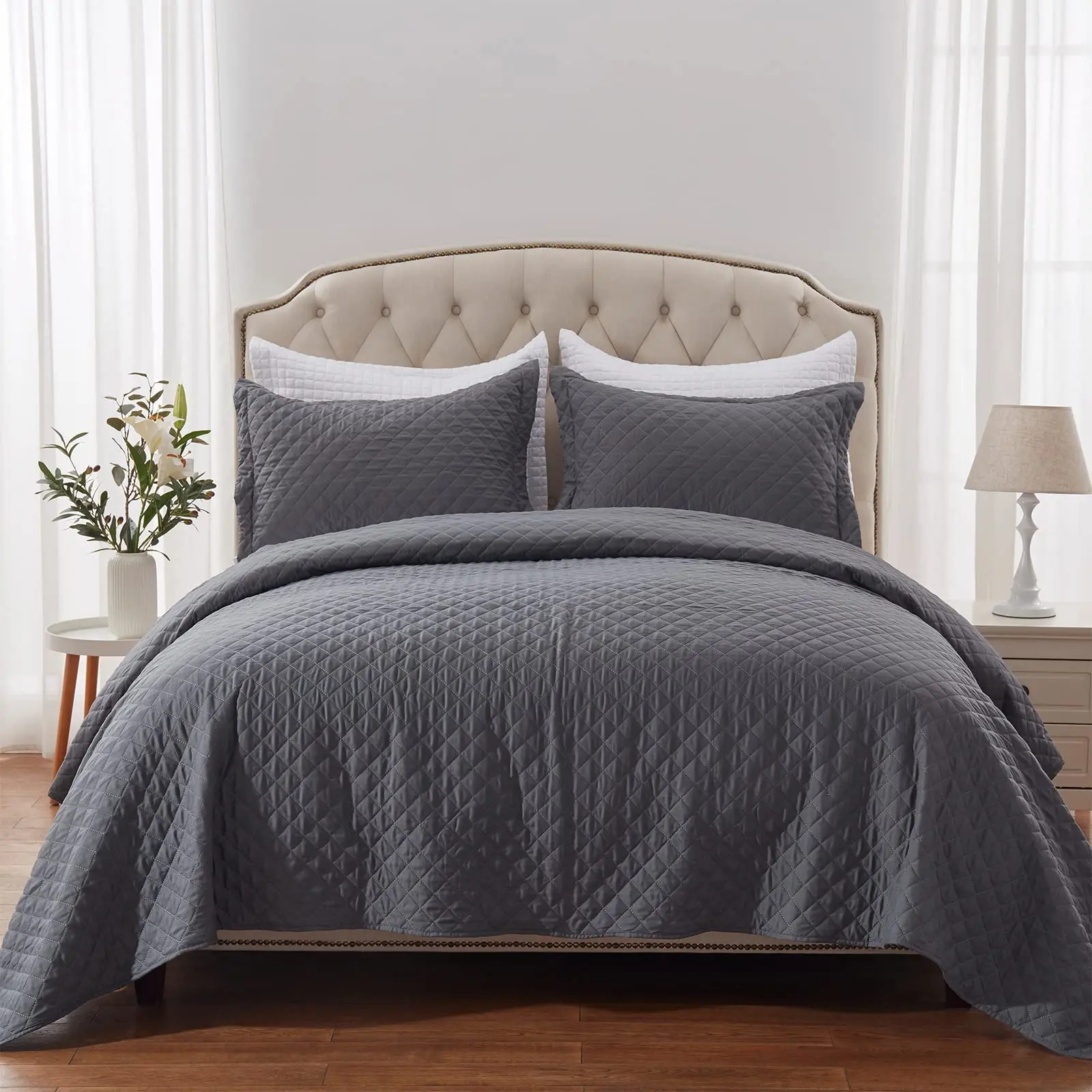 New Design Good Quality Coverlet Set Bedspread Set Colorful Cheap