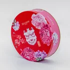 Tin Cake Box Big Round Tin Can Large Biscuit Cookie Cake Gift Metal Packaging Tin Box
