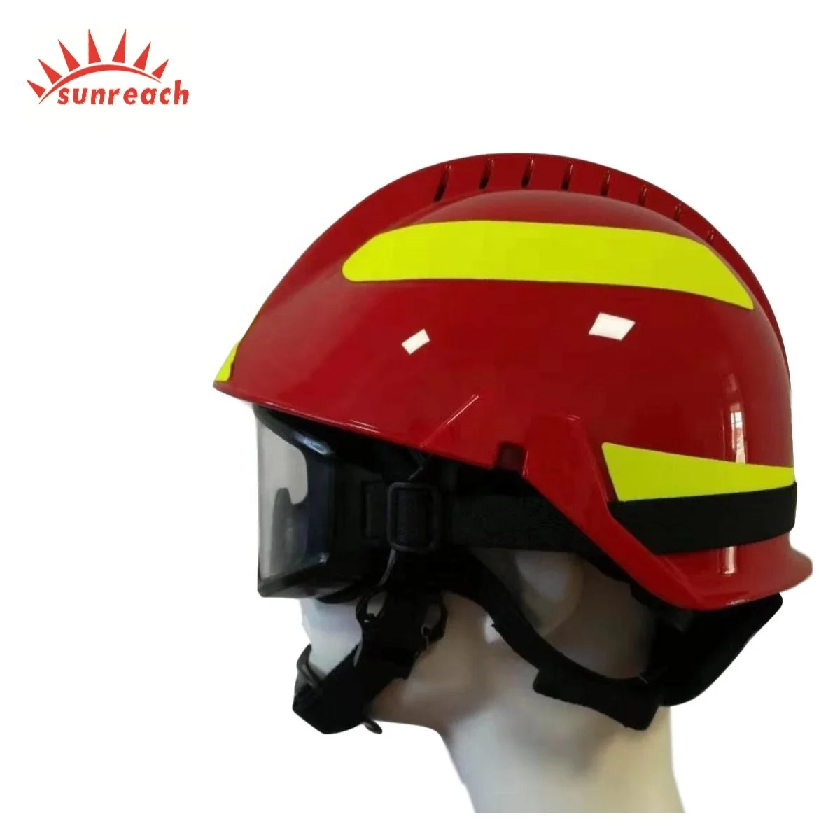 rescue helmet with visor