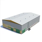 Warehouse Movable Metallic Building Steel Structure Warehouse Prefabricated