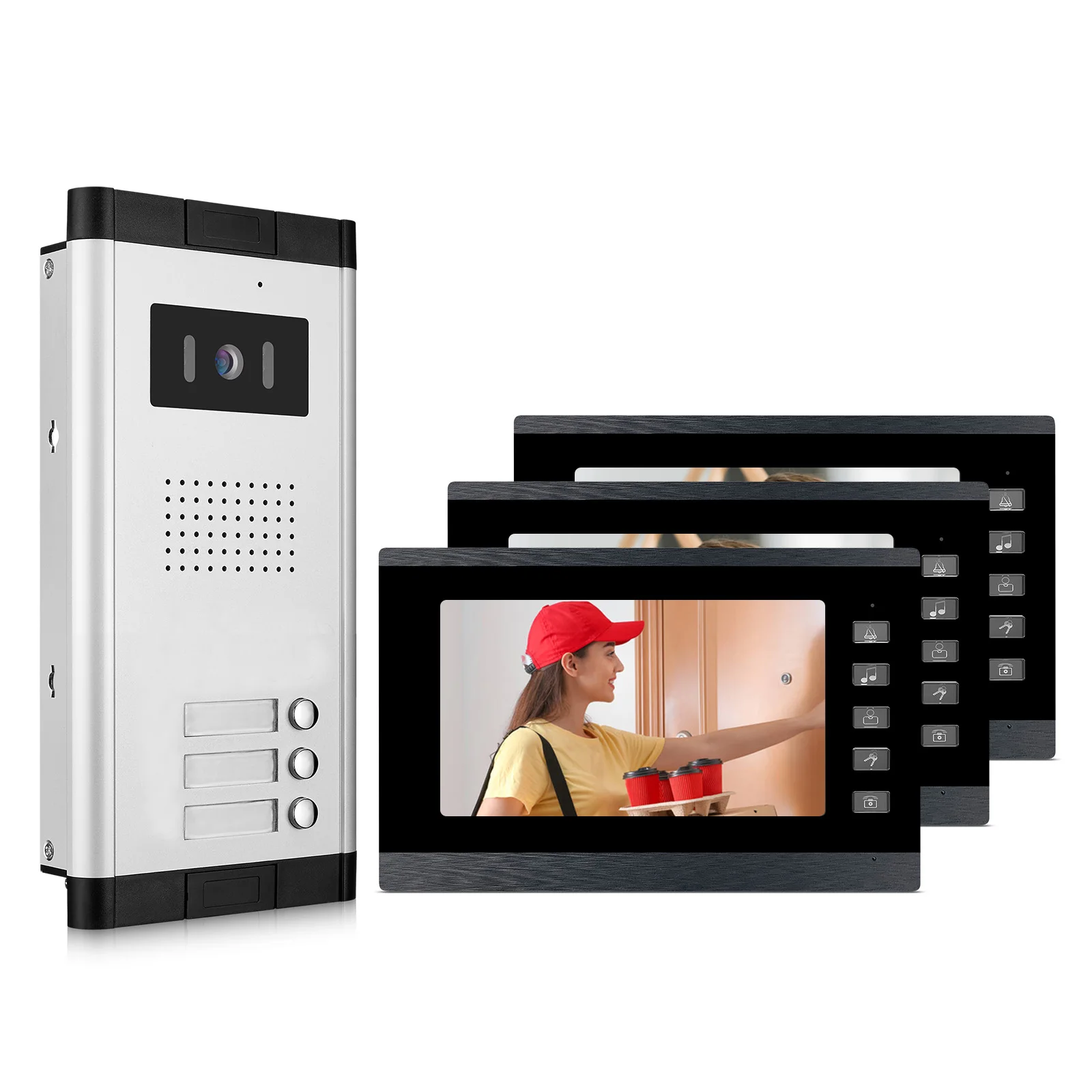 apartment video door phone intercom system