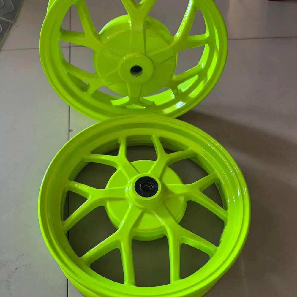 High Quality 10-Inch Modified Aluminum Alloy Five-Ring Wheels DIO18/28 ZX34/35/38/56 Models Wholesale Motorcycle Wheels