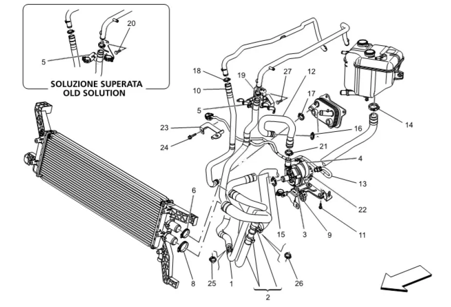 High Quality Rubber Material Heater Hose For Maserati Ghibli Quattroporte 2013 2025 670003298 details