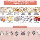 Beads JW Jewelry Making Kit Beads For Bracelets Beads Craft Kit Set Glass Seed Beads Party Decoration Supplies