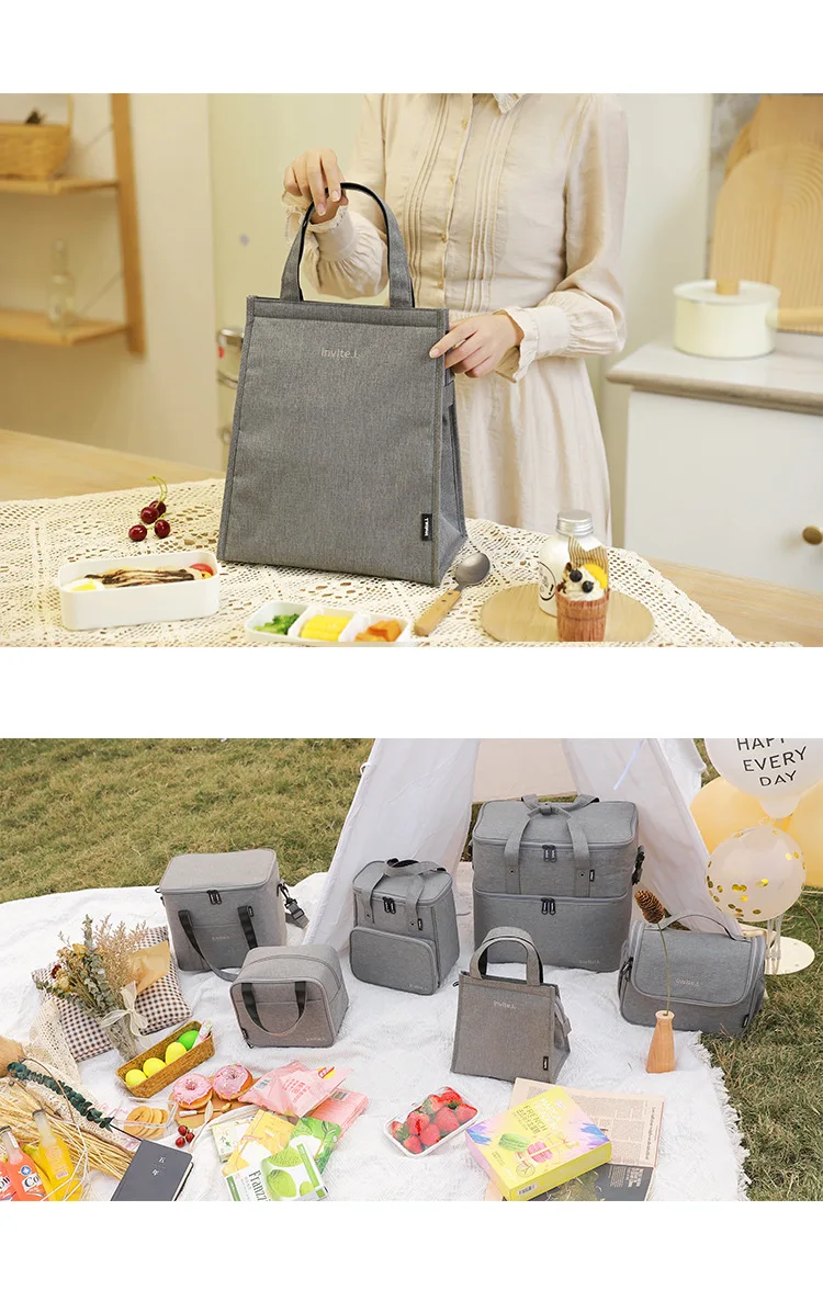 Custom portable girls food cooler box tote women insulated cooler food handle lunch bag Custom portable girls food cooler box tote women insulated cooler food handle lunch bag