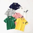 Kids Polo Polo Summer Kids Clothing Polo T Shirt 100% Cotton Multi Color Boys Polo Shirt For 3T-7 Years