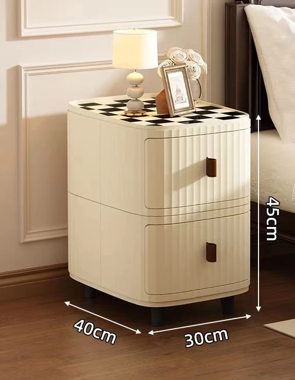 Factory direct sales installation-free storage cabinet with drawer household all-in-one bedroom bedside table simple living room