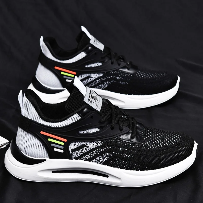 2023 New air cushioning men sports shoes students running trend causal mens shoes