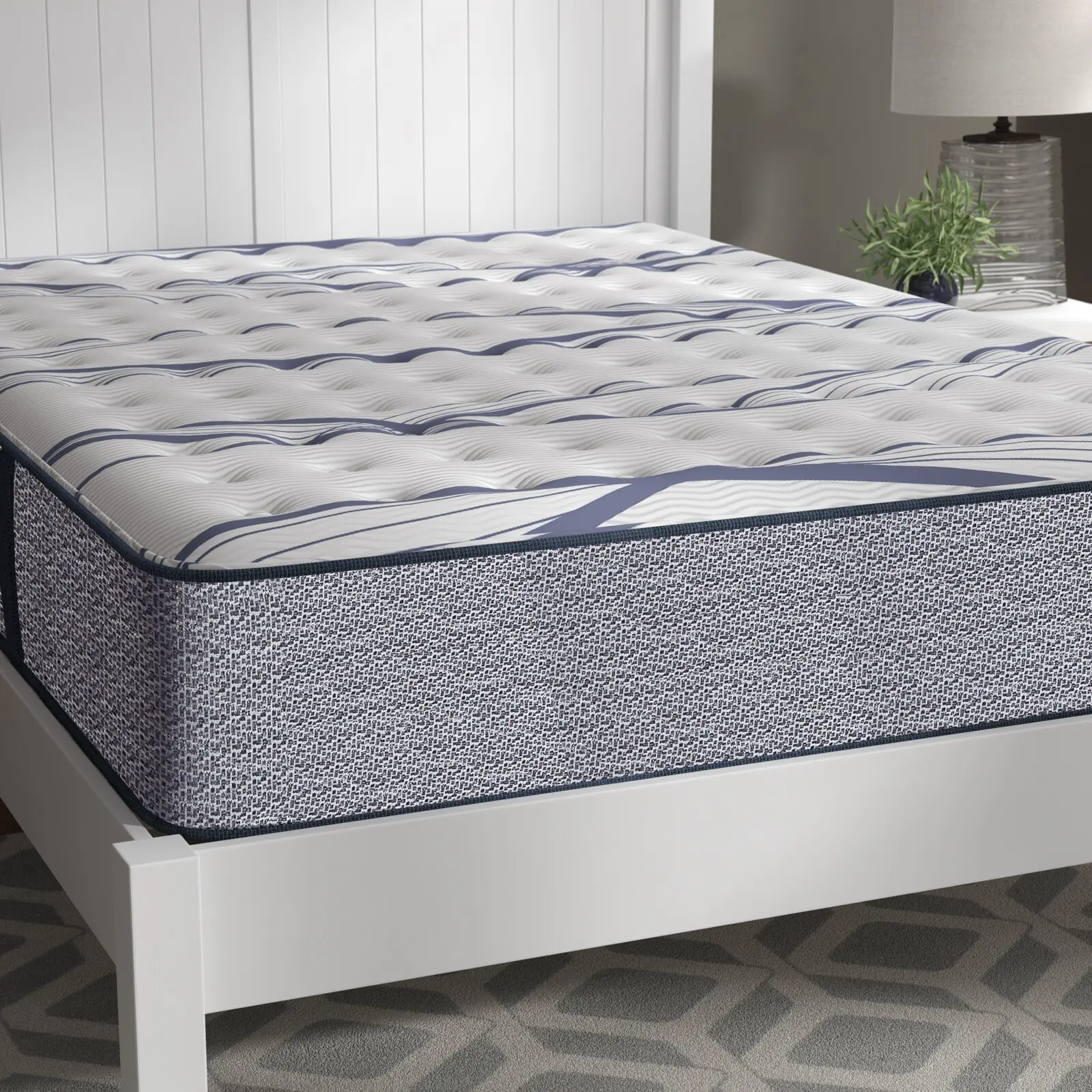 Super comfortable euro top full size pocket spring coils mattress queen king president mattresses