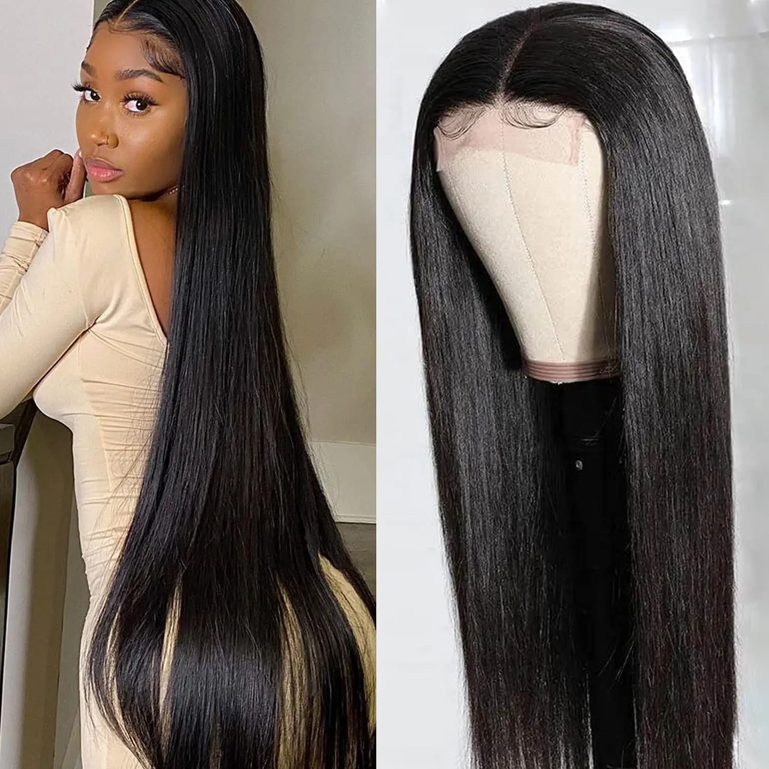 mink lace front wigs