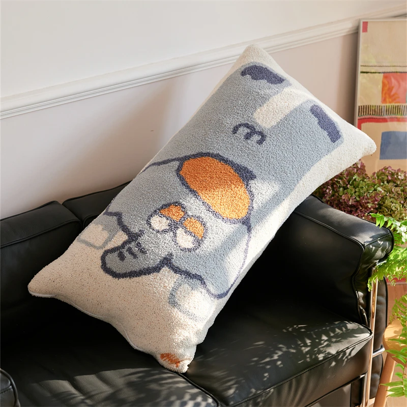 product ayd 2025 new knitted decorative pillow made of 100 polyester fiber cute and interesting-60