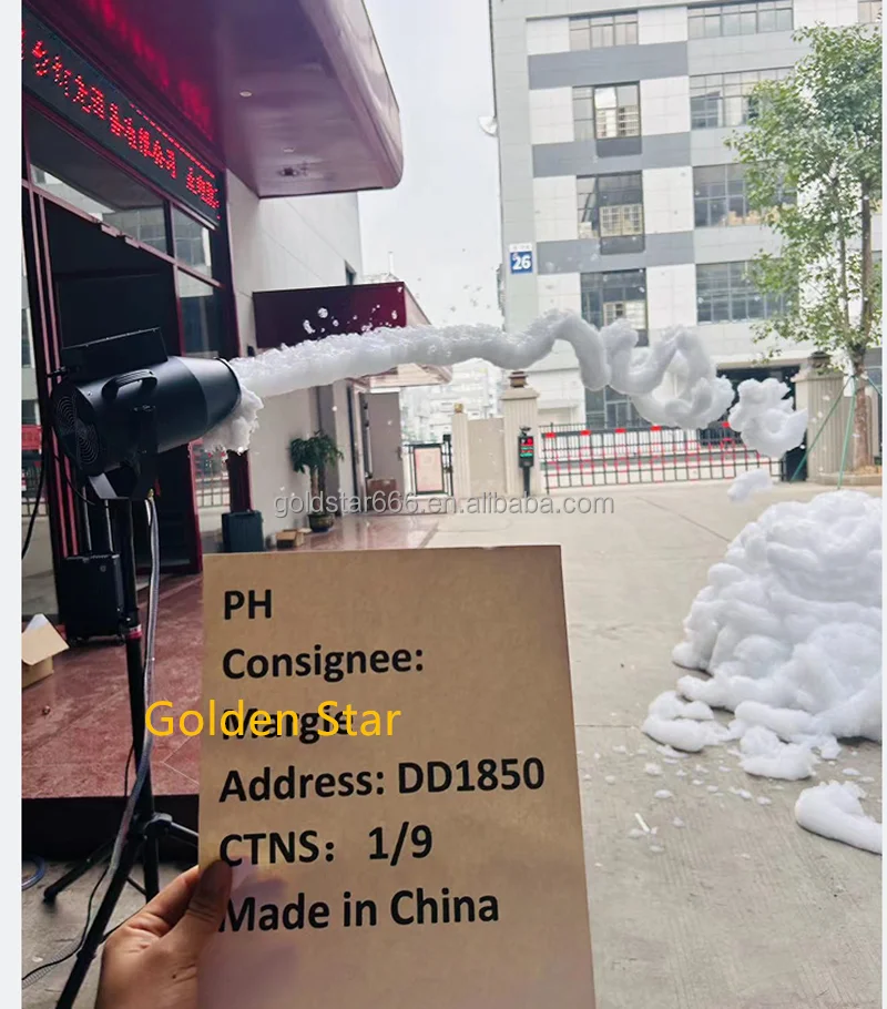 TOP HOT Hot Sale 1500W Snowflake Machine Commercial Wedding Small Snow Machine Laser Light Stage Snow Making Artificial Factory