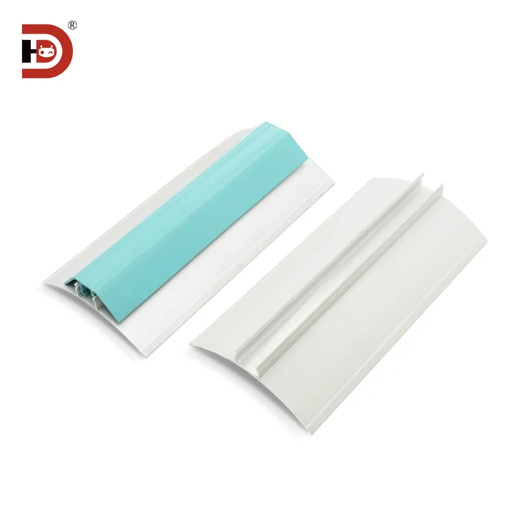 Food Workshop cleanroom Aluminum Profile 63 Inner Arc Clean Room Aluminum Alloy Internal Corner Pressure Line Skirting Line manufacture