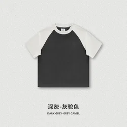 Wholesale Kids T Shirts Kids Custom Printing Blank T-shirt Kids Girls Short And T-shirts Plain Cotton Children Tshirt