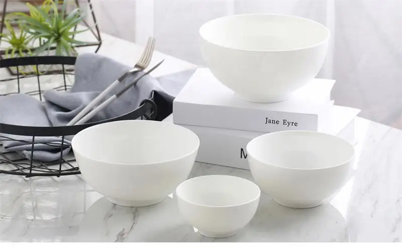 Factory Direct Selling Set Slanted Restaurant Ceramic Bowl For NET/OA/AMS 30 Days