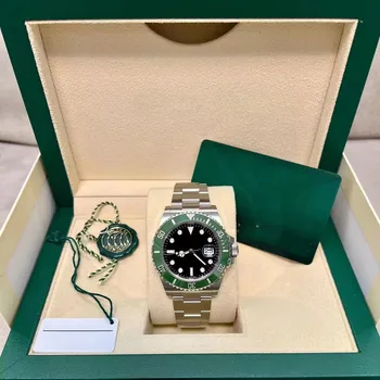 2024 New Designer Green Watch Box Custom Gift Luxury Watch Box Suitable for R0l Watch Box Logo Customization