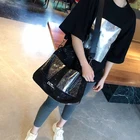 Sequin 2021 New Fashion Ladies Large Capacity Western Style Sequin Shoulder Bag