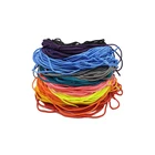 Colorful 3mm 4mm 5mm Spandex Round/flat Elastic Ear Loop/rope/cord/string/band/tape/earloop For Face Mask