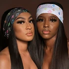 Designer Braid Long HairBand And Unisex Headwrap Turban Silk Headband With Women Men Unisex