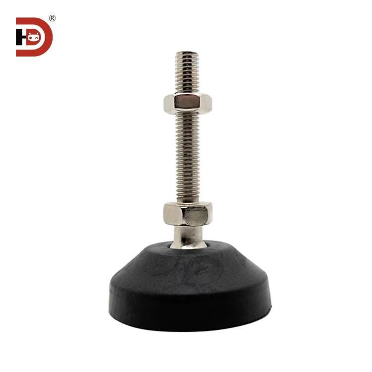 Nylon Metal Universal Foot Cup M8/10/12/16 Adjustable Support Piece, Foot Screw Adjustment Piece details