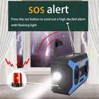 Radio Radio Fm Radio Best Portable Hand Crank Am/Fm/Sw/Noaa Solar Dynamo Radio With Led Flashlight